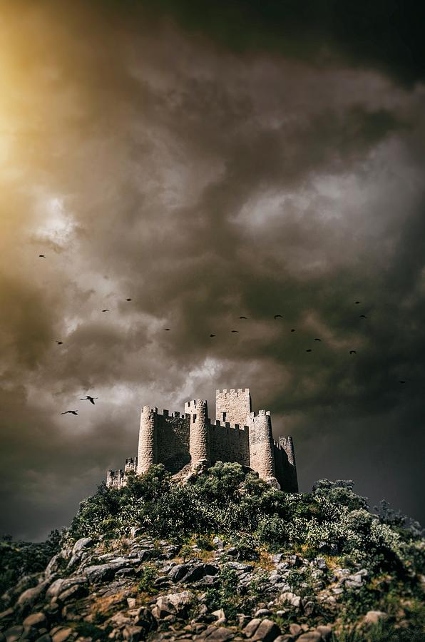 Almourol Castle in Portugal Photograph by Carlos Caetano