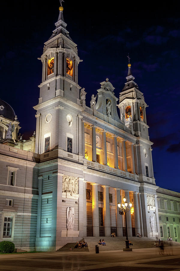 Almudena Cathedral Madrid Photograph by W Chris Fooshee