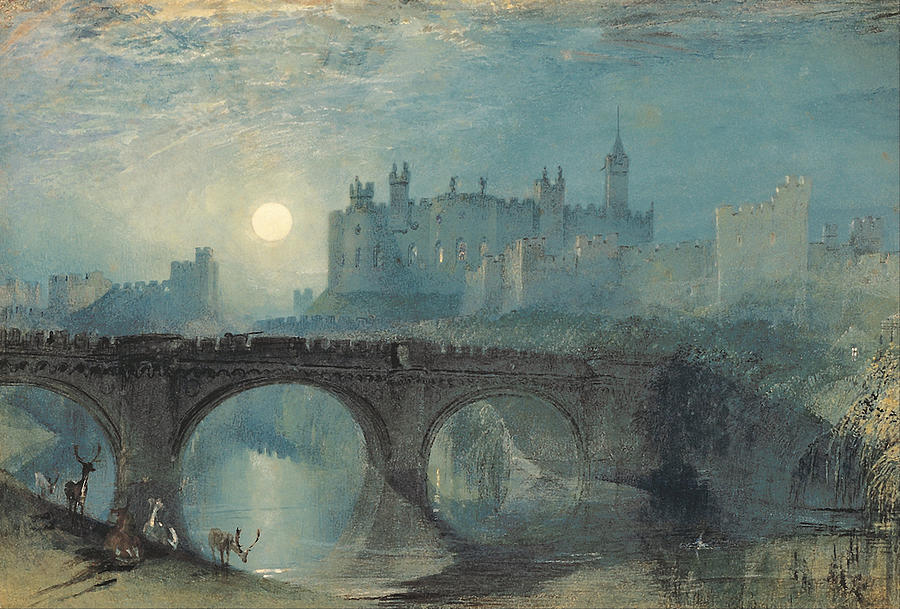 Alnwick Castle Painting by William Turner