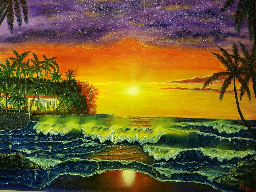 Aloha Painting by Charles Vaughn