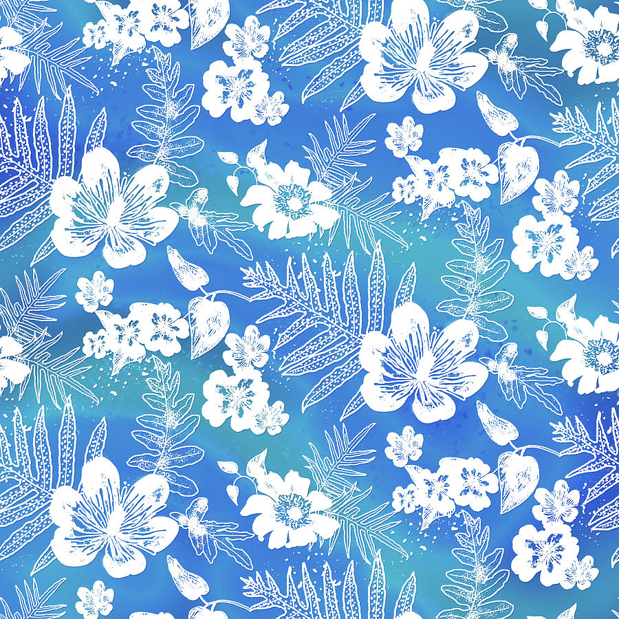Aloha Lace Kaua'i Blue by Karen Dyson Aloha Lace Kaua'i Blue by Karen Dyson