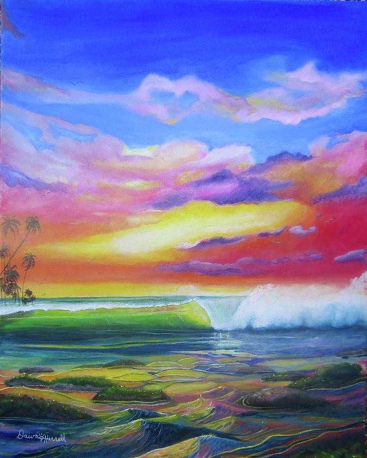 Aloha Reef Painting by Dawn Harrell