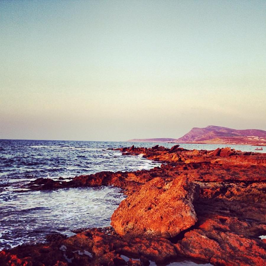 Coast Photograph - Alone In The World #coast #haouaria by Johan Da Costa