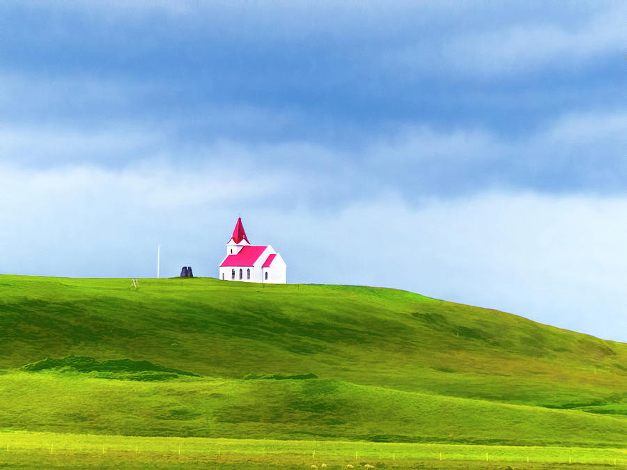Alone On A Hill Photograph by Claude LeTien
