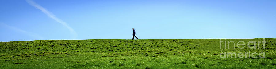 Alone on the hill Photograph by Colin Rayner