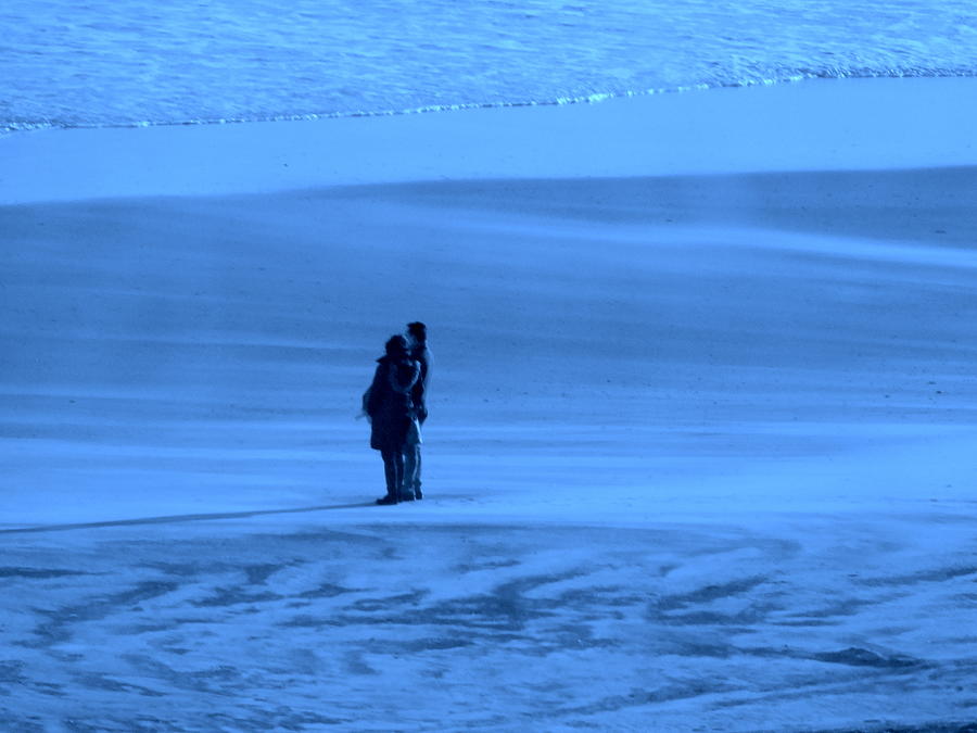 Beach Photograph - Alone Together - 2 by Arlane Crump