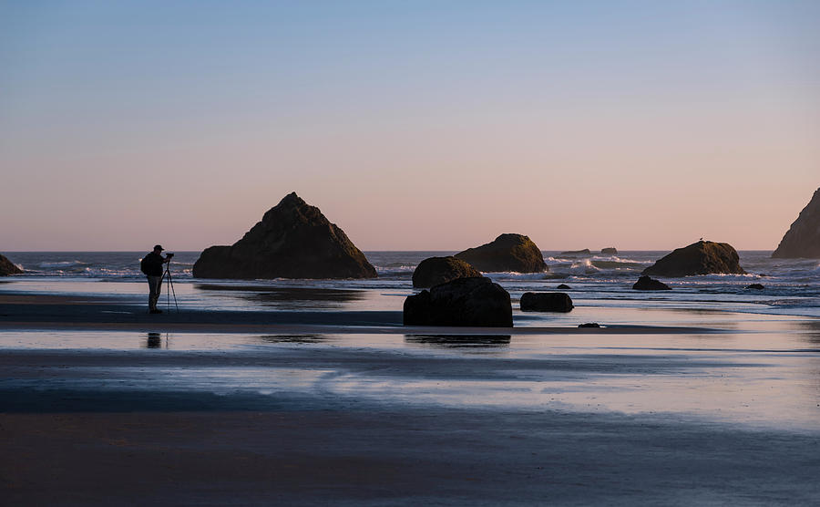 Alone With Bandon Photograph by Steven Clark