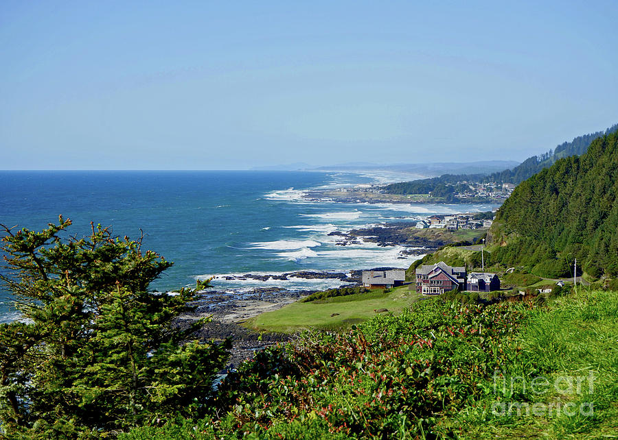 Along the Coastline On a Perfect Day Photograph by Tanya Filichkin