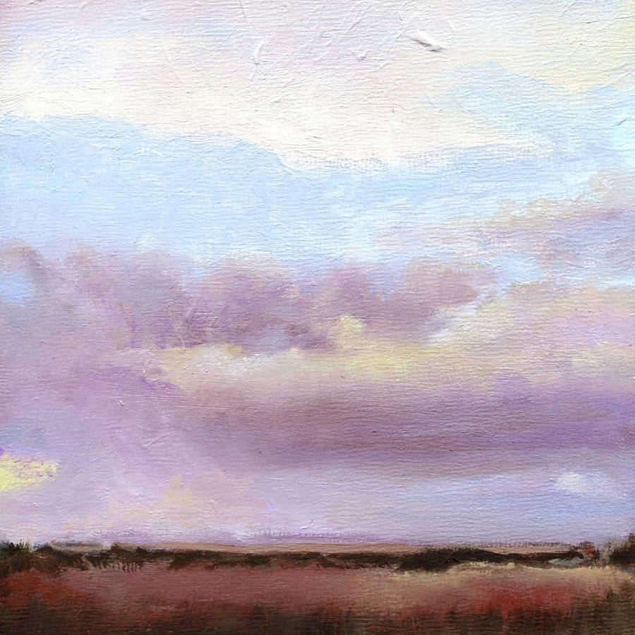 Along the Horizon Art Print Painting by Barbara J Hart