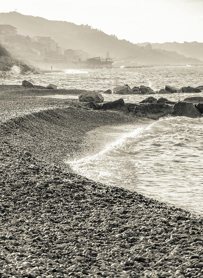 Along the Trabocchi Coast Photograph by AM FineArtPrints