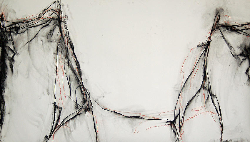 Along the Trace 2 Drawing by Doug Kinsey Along the Trace 2 Drawing by Doug Kinsey