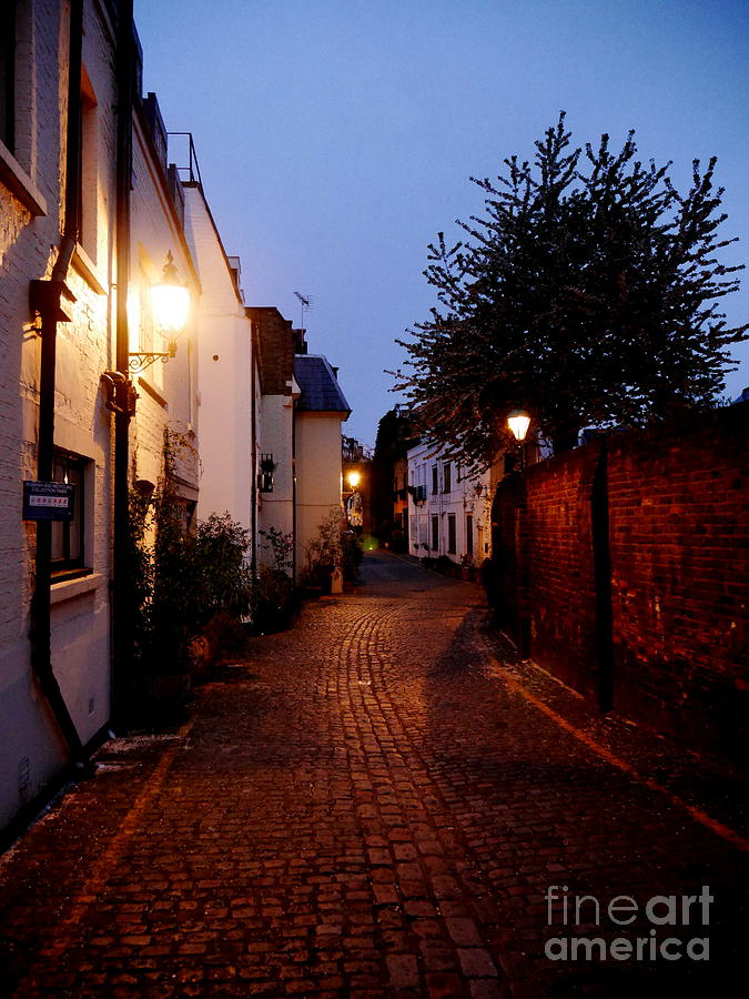 Cobbled Street of London Photograph by Lexa Harpell
