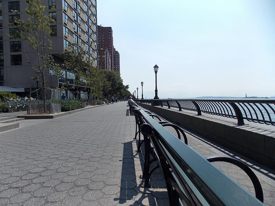 Along the Waterfront in Manhattan 1 Photograph by Nina Kindred