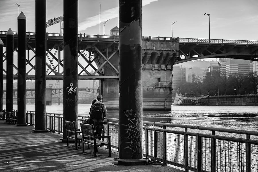 Along the Waterfront Photograph by Steven Clark