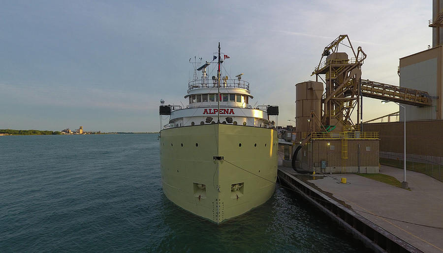 Alpena in Detroit Photograph by Gales Of November