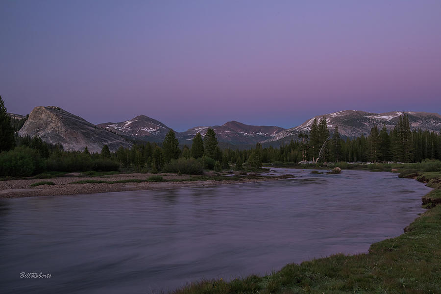 Alpenglow In Tuolumne Meadows Photograph by Bill Roberts