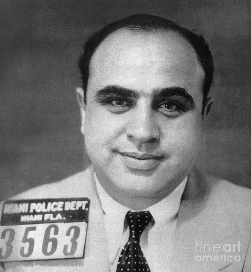 Scarface Photograph - Alphonse Capone (1899-1947) by Granger