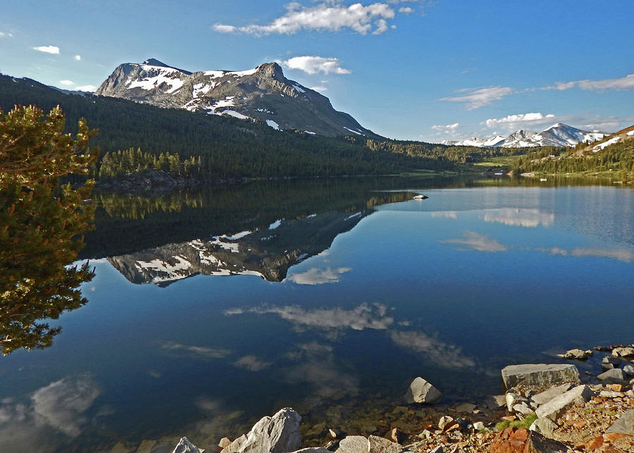 Alpine Lake Reflections Photograph by Walter Fahmy