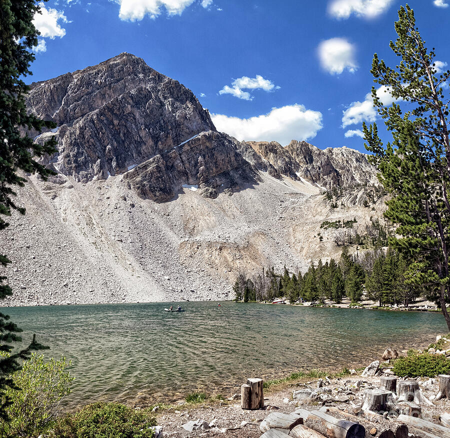 Alpine Lake Photograph by Robert Bales