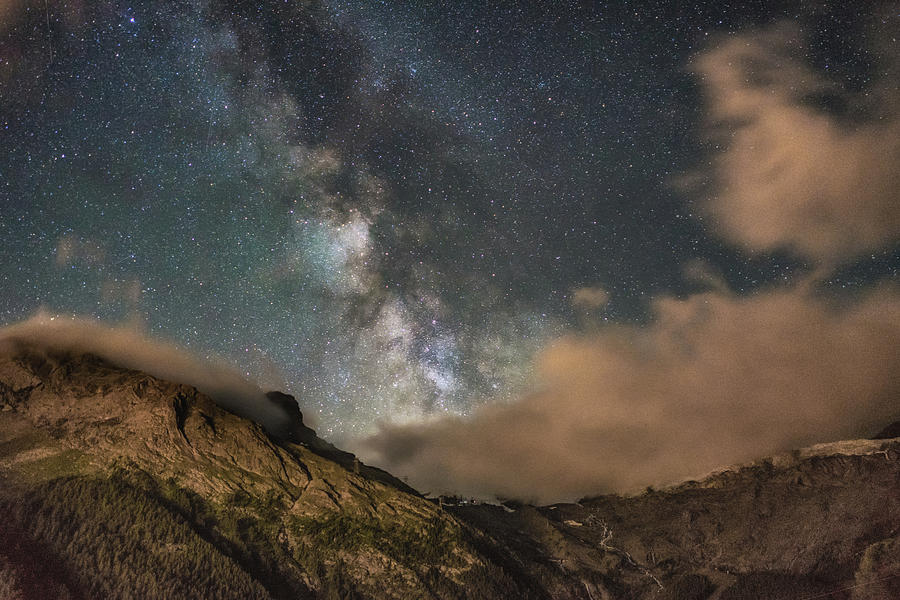 Alpine Milky Way Photograph by James Billings