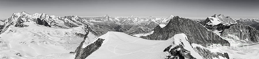 Alpine Panorama Photograph by Colin Woods - Fine Art America