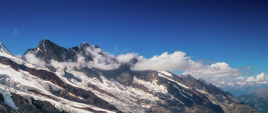 Alpine panorama Photograph by James Billings