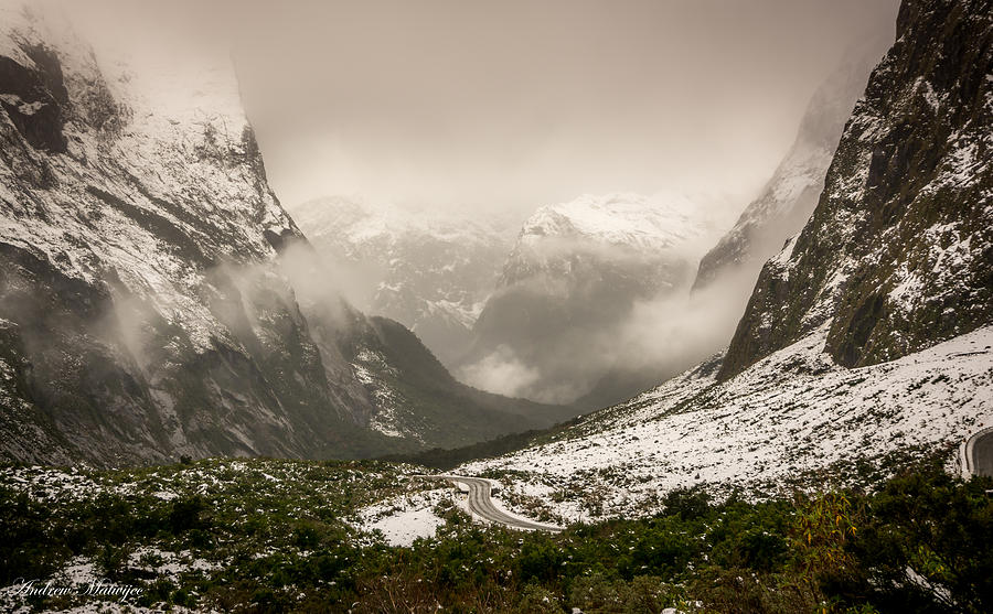 Alpine Pass Photograph by Andrew Matwijec