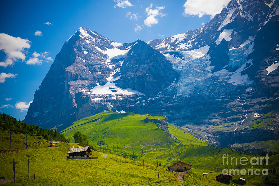 Alpine Scenery Photograph by Anna Serebryanik