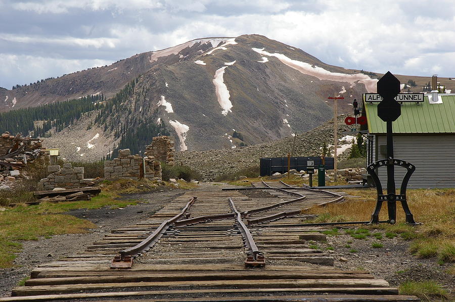 Alpine Train Station Photograph by Cynthia Cox Cottam