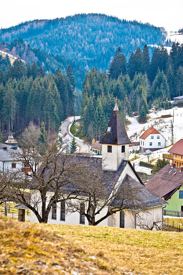 Alpine village of Kliening in Carinthia Photograph by Brch Photography