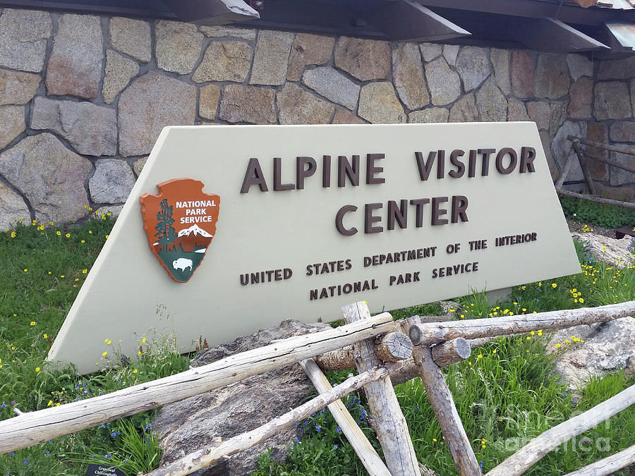 Alpine Visitor Center Photograph by Tony Baca