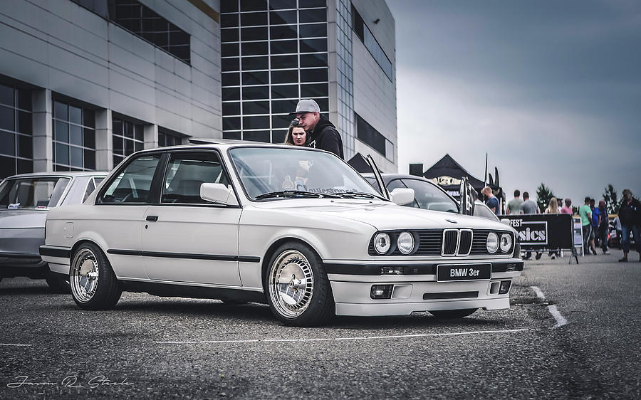Alpine White BMW 3-Series Photograph by Jason Steele - Pixels