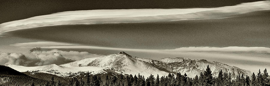 Alpine Winter Jetstream Photograph by Kevin Munro
