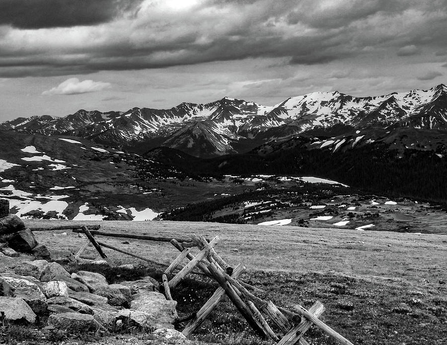 Alpine Zone in Black and White Photograph by Marissa Wolff - Fine Art ...