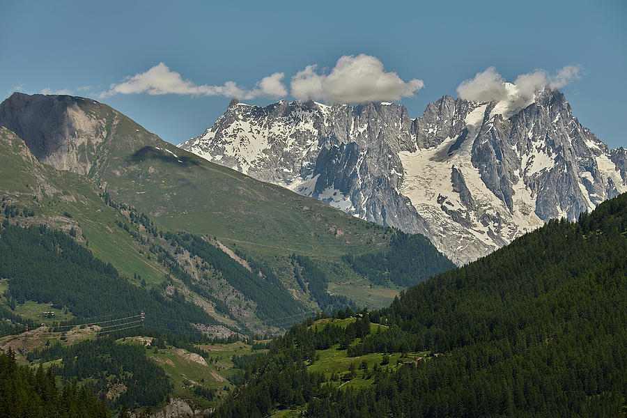 Alps In The Distance Photograph