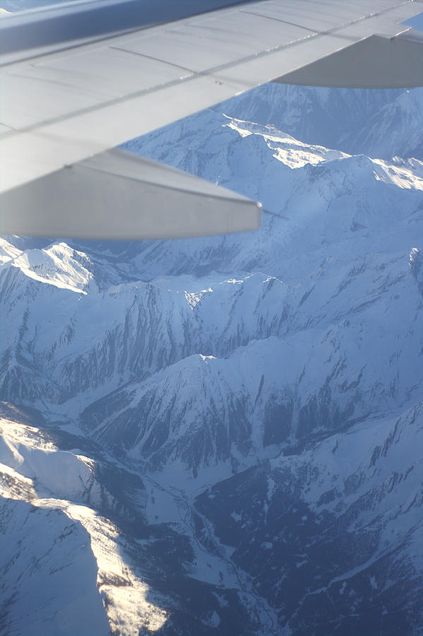 Alps Mountain Valley Similar Terrain To Location Of Germanwings Crash Photograph by Suzanne Powers