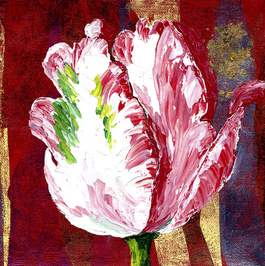 Tulip Painting - Als Tulip by Lisa Wolfin