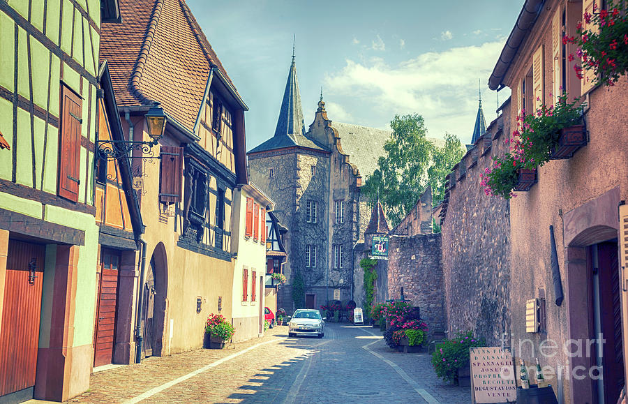 Alsace region in France Photograph by Ariadna De Raadt