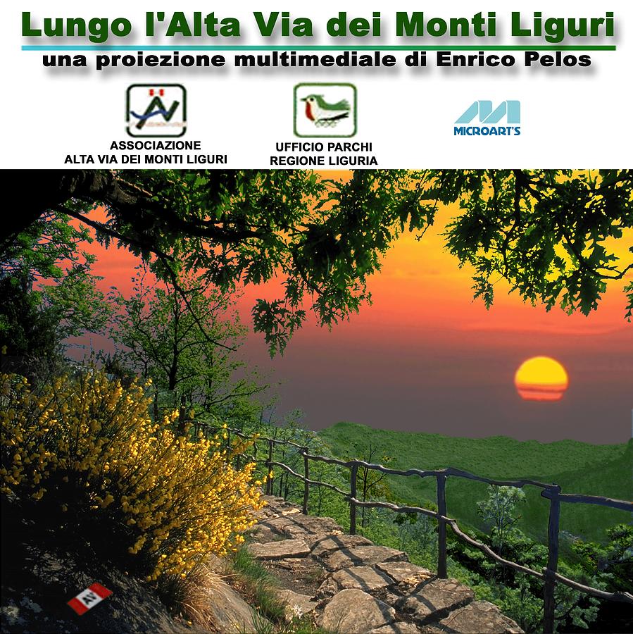 Alta Via dei Monti Liguri Cd case label Photograph by Enrico Pelos
