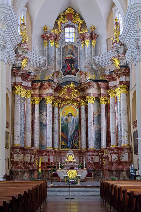 Altar of St. Casimir Photograph by Lucinda Walter