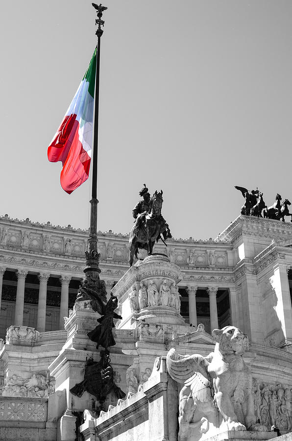 Altar of the Fatherland - Rome - Italy 2 Photograph by AM FineArtPrints