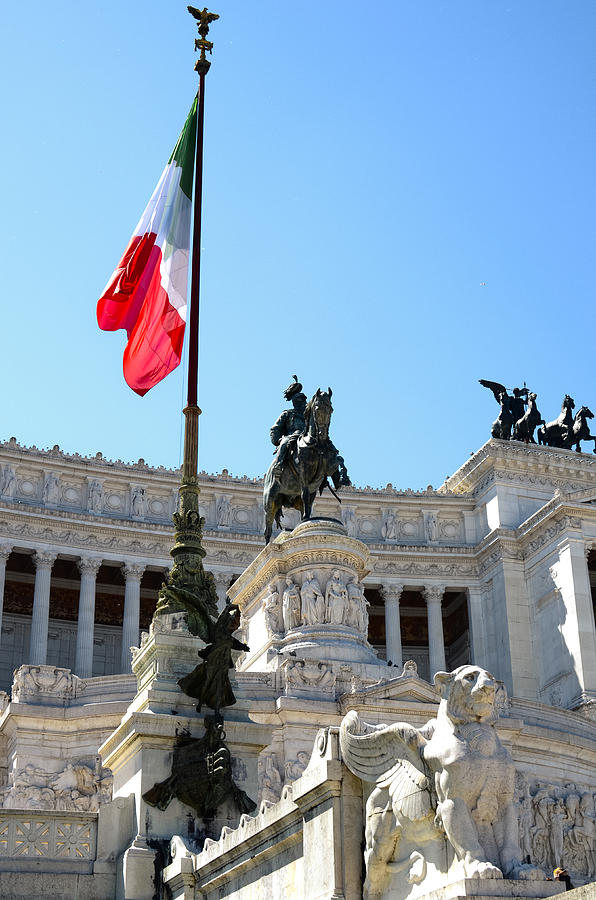 Altar of the Fatherland - Rome - Italy 3 Photograph by AM FineArtPrints