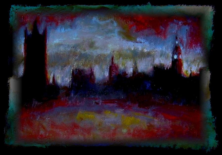 Jack The Ripper Painting - Altered Image 20 by Cameron Hampton PSA