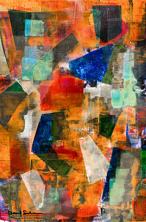 Abstract Painting - Altered Vision by Dan Sisken Abstract Painting - Altered Vision by Dan Sisken