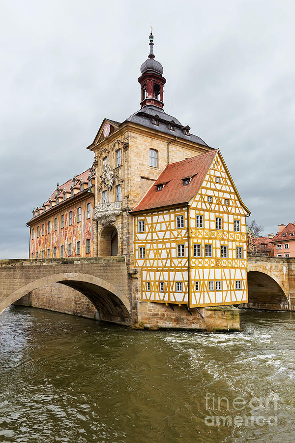 Altes Rathaus Or Old Town Halll In Bamberg, Germany Photograph By 