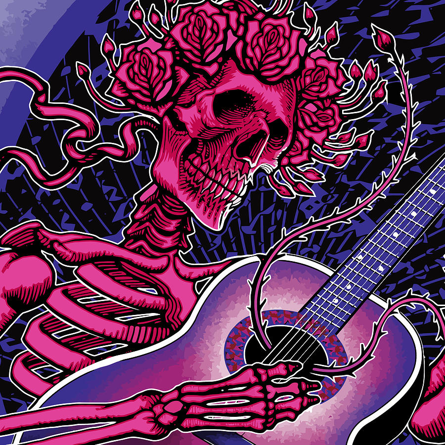 Grateful Dead Digital Art - Althea by The Bear