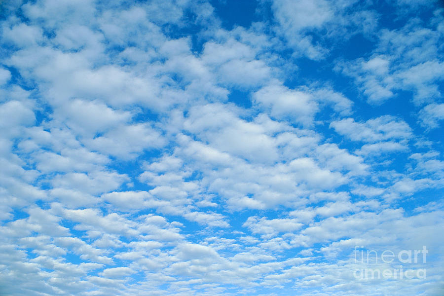 Alto-Cumulus Photograph by Greg Vaughn - Printscapes - Fine Art America