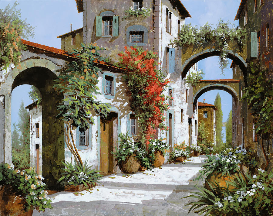 Arches Painting - Altri Archi by Guido Borelli