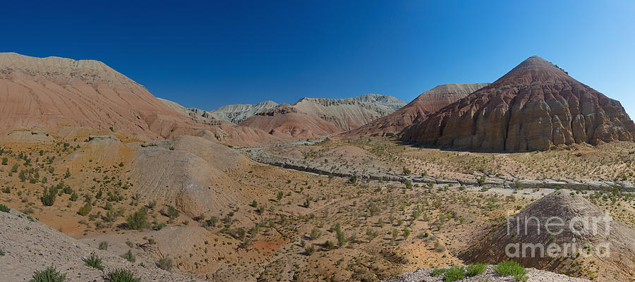 Altyn Emel Panoramic Photograph by Warren Photographic
