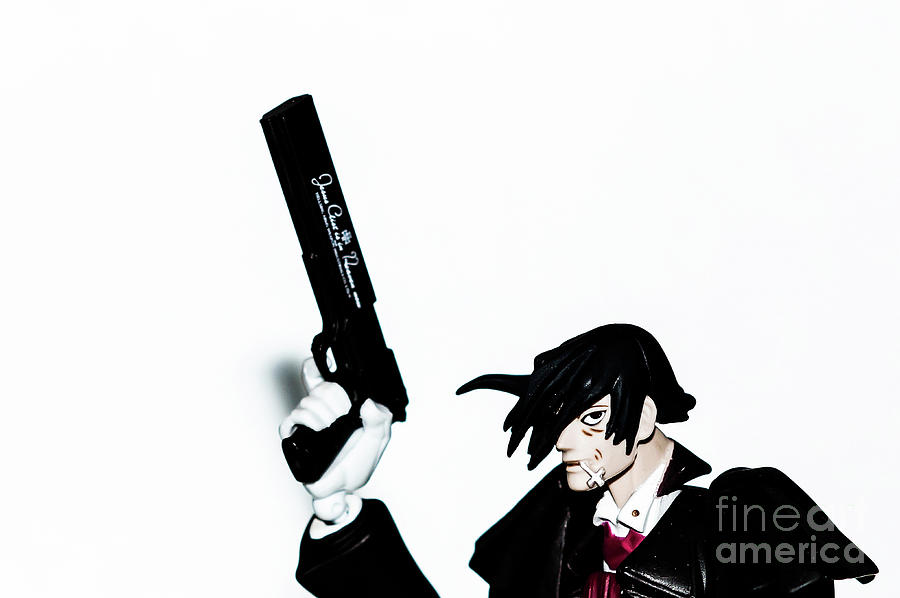 Alucard Hellsing Anime Art Manga Art Acrylic Painting 